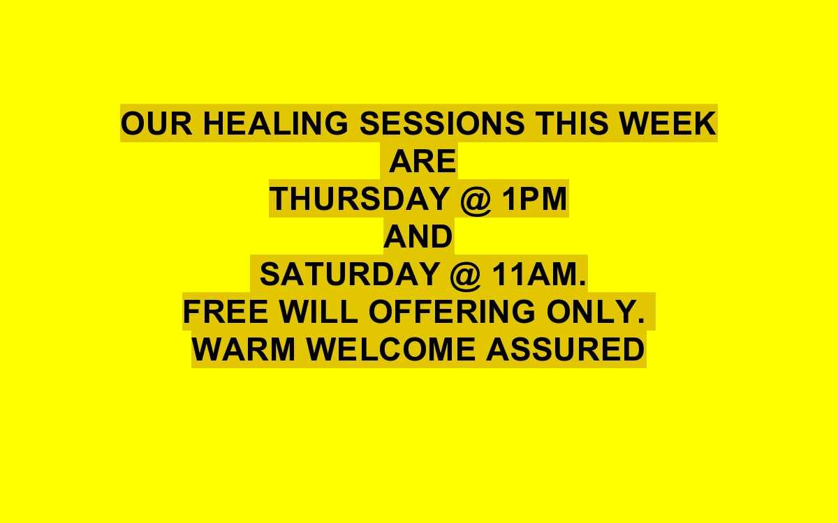 OUR HEALING SESSIONS THIS WEEK-page0001